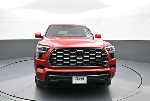 Supersonic Red 2025 Toyota Sequoia Platinum