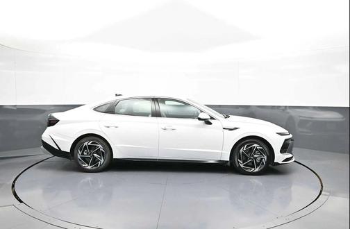 Serenity White 2026 Hyundai SONATA SEL