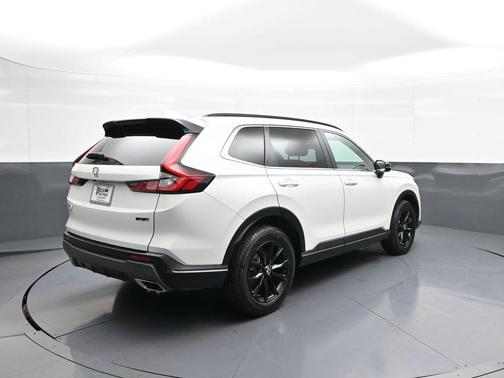 Platinum White Pearl 2024 Honda CR-V Hybrid Sport AWD
