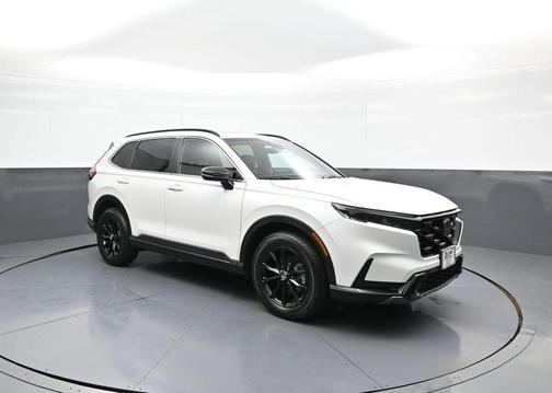Platinum White Pearl 2024 Honda CR-V Hybrid Sport AWD