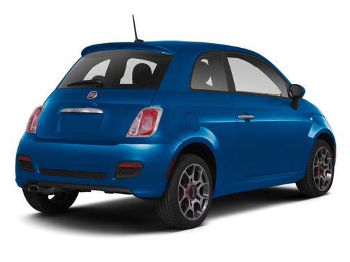 Verde Azzurro (Blue-Green) 2013 FIAT 500 Lounge