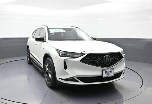 Platinum White Pearl 2022 Acura MDX A-Spec Package