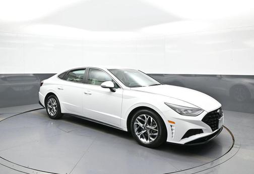 Serenity White 2023 Hyundai SONATA SEL
