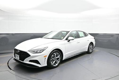 Serenity White 2023 Hyundai SONATA SEL
