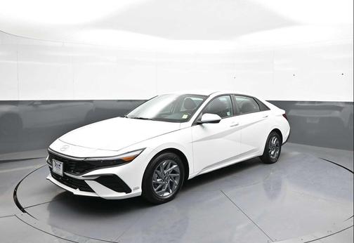 Serenity White 2024 Hyundai ELANTRA SEL