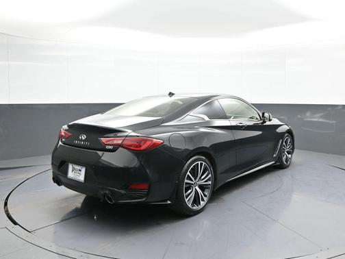 Midnight Black 2021 INFINITI Q60 3.0T LUXE