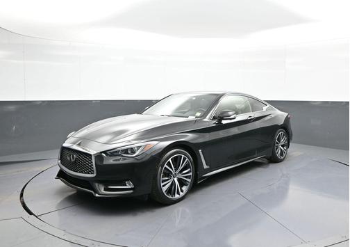 Midnight Black 2021 INFINITI Q60 3.0T LUXE