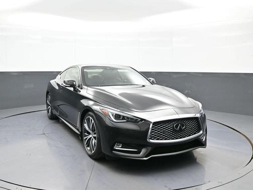 Midnight Black 2021 INFINITI Q60 3.0T LUXE