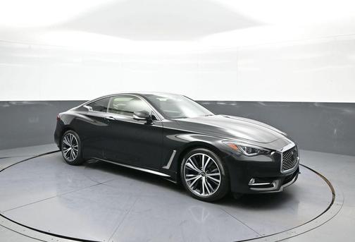 Midnight Black 2021 INFINITI Q60 3.0T LUXE