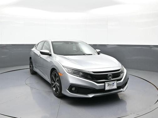 Lunar Silver Metallic 2021 Honda Civic Sport