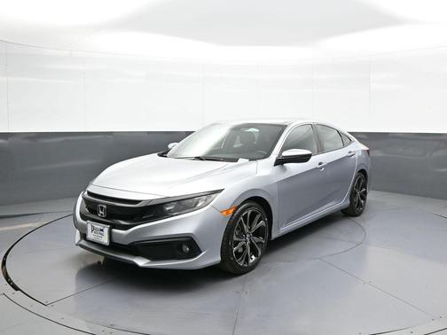 Lunar Silver Metallic 2021 Honda Civic Sport