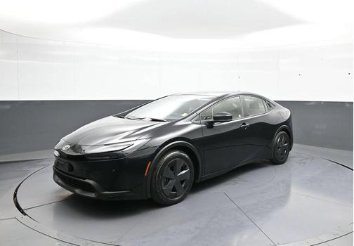 Midnight Black Metallic 2025 Toyota Prius LE