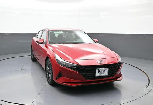 Scarlet Red Pearl 2021 Hyundai ELANTRA SEL