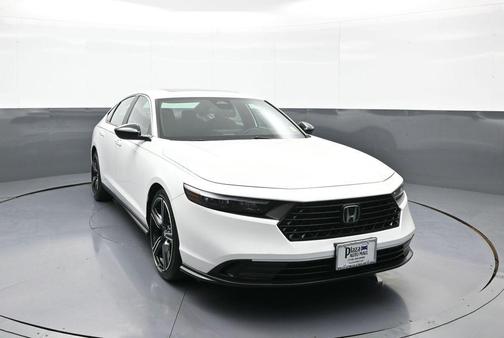 Platinum White Pearl 2024 Honda Accord Hybrid Sport