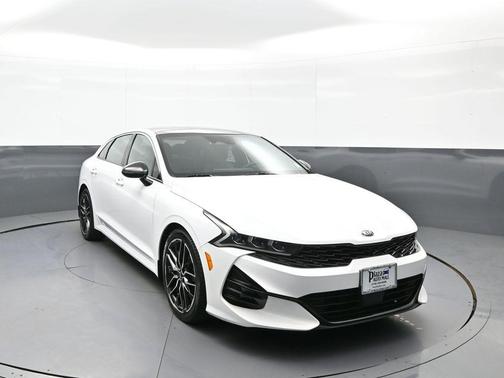 Glacial White Pearl 2021 Kia K5 GT