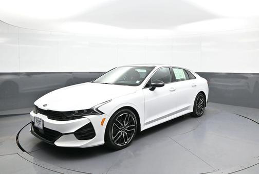 Glacial White Pearl 2021 Kia K5 GT