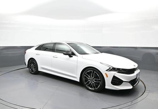 Glacial White Pearl 2021 Kia K5 GT