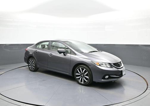 Modern Steel Metallic 2015 Honda Civic EX-L