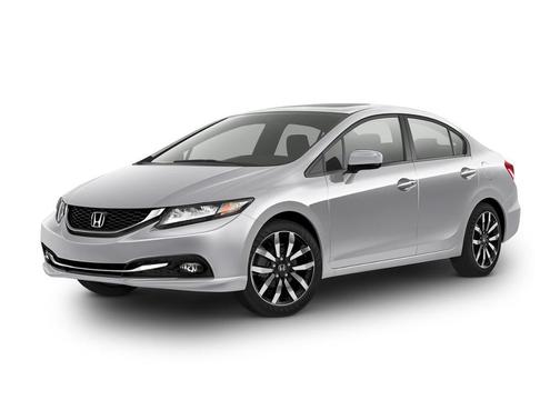 Modern Steel Metallic 2015 Honda Civic EX-L