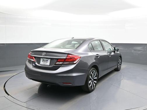 Modern Steel Metallic 2015 Honda Civic EX-L