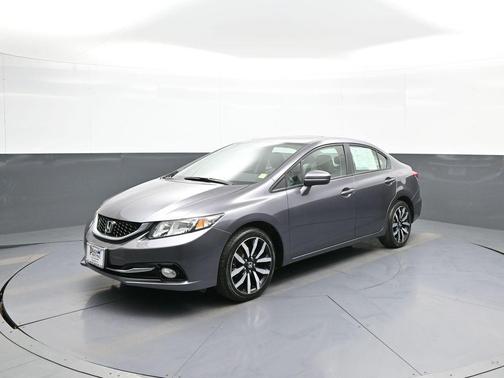 Modern Steel Metallic 2015 Honda Civic EX-L