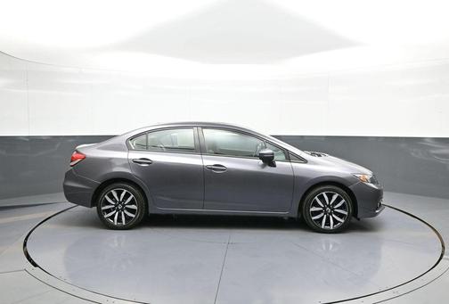 Modern Steel Metallic 2015 Honda Civic EX-L