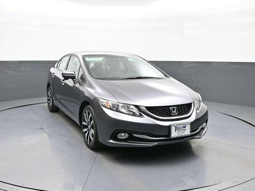 Modern Steel Metallic 2015 Honda Civic EX-L