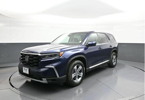 Obsidian Blue Pearl 2023 Honda Pilot AWD EX-L 8 Passenger