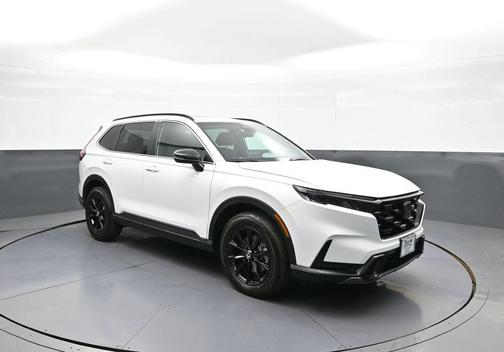 Platinum White Pearl 2023 Honda CR-V Hybrid Sport AWD