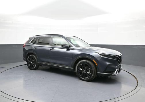 Meteorite Gray Metallic 2025 Honda CR-V Hybrid Sport Touring AWD