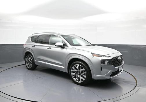 Shimmering Silver 2023 Hyundai SANTA FE Calligraphy