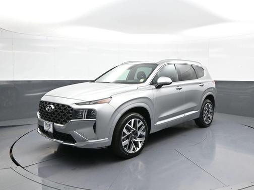 Shimmering Silver 2023 Hyundai SANTA FE Calligraphy