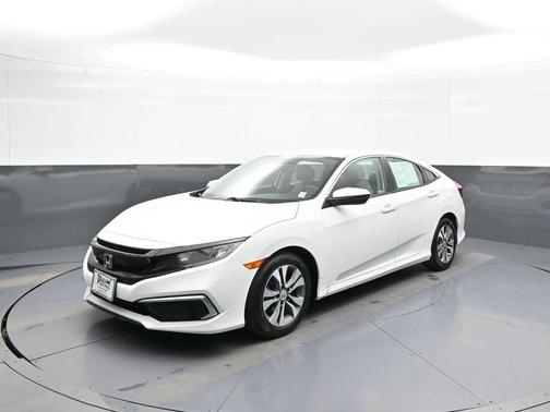 Platinum White Pearl 2019 Honda Civic LX