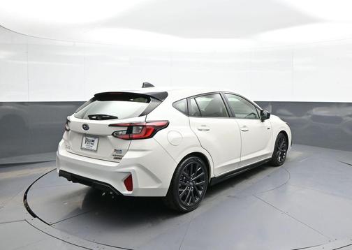 Crystal White Pearl 2024 Subaru Impreza RS