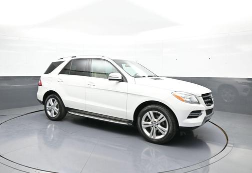 Polar White 2014 Mercedes-Benz M-Class 4MATIC