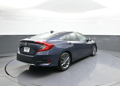 Modern Steel Metallic 2019 Honda Civic EX