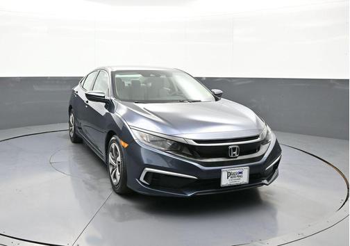 Cosmic Blue Metallic 2019 Honda Civic LX