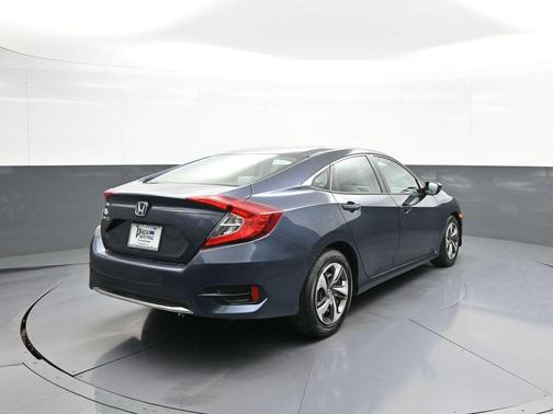 Cosmic Blue Metallic 2019 Honda Civic LX