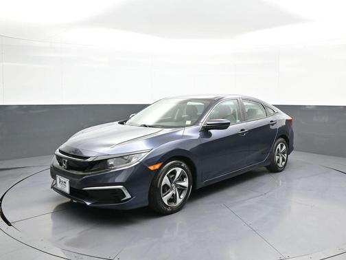 Cosmic Blue Metallic 2019 Honda Civic LX