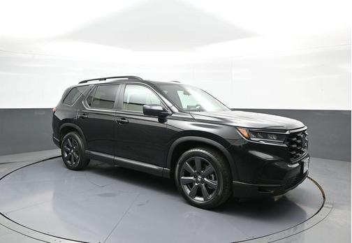 Crystal Black Pearl 2023 Honda Pilot AWD Sport