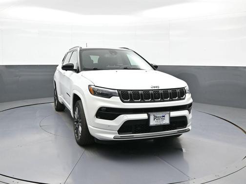 Bright White Clearcoat 2023 Jeep Compass High Altitude