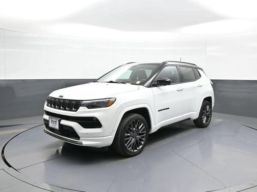 Bright White Clearcoat 2023 Jeep Compass High Altitude