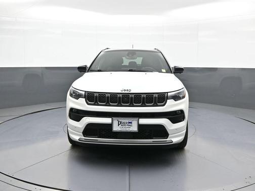 Bright White Clearcoat 2023 Jeep Compass High Altitude