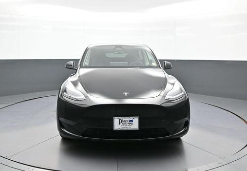 Solid Black 2025 Tesla Model Y Long Range Dual Motor All-Wheel Drive