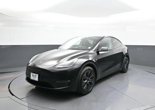Solid Black 2025 Tesla Model Y Long Range Dual Motor All-Wheel Drive