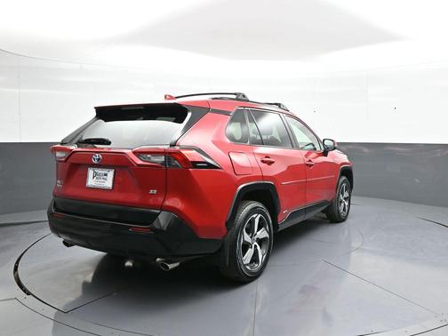 Supersonic Red 2021 Toyota RAV4 Prime SE
