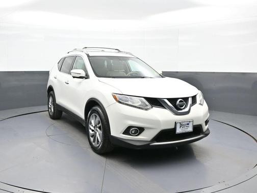 Moonlight White 2014 Nissan Rogue SL