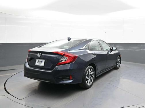 Modern Steel Metallic 2018 Honda Civic EX