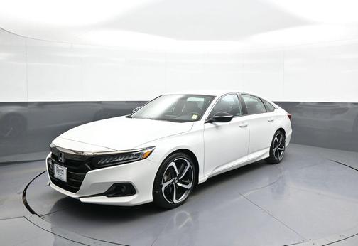 Platinum White Pearl 2022 Honda Accord Sport 1.5T