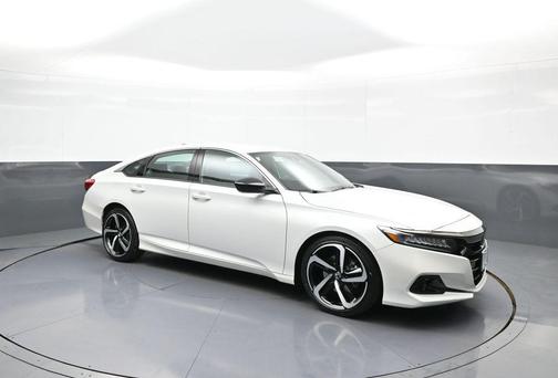 Platinum White Pearl 2022 Honda Accord Sport 1.5T